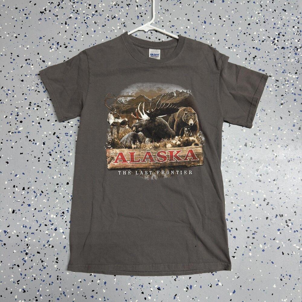 Alaska Last Frontier Nature Tee Size Small